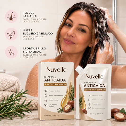 Nuvelle Shampoo para Caída del Cabello